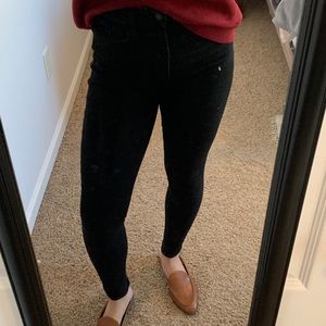 American Eagle Hi-Rise Black Skinny Jeans